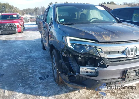 2021 Honda Pilot Awd Ex-L z USA, uszkodzony, nr VIN 5FNYF6H50MB053065
